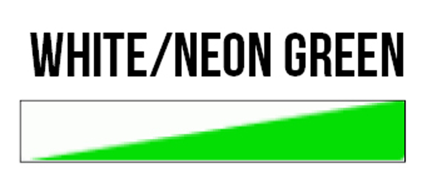 White Neon Green Cap